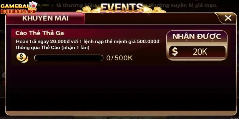 Cào thẻ thả ga cùng khuyến mãi Sunwin